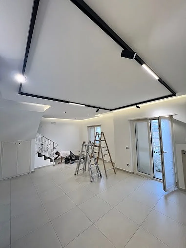 Obra de reforma en curso en Marbella